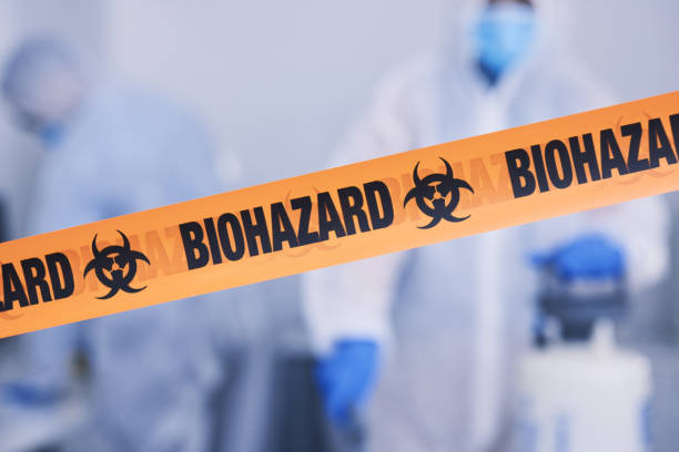 Professional Drug Lab Cleanup technician working in McLean, VA